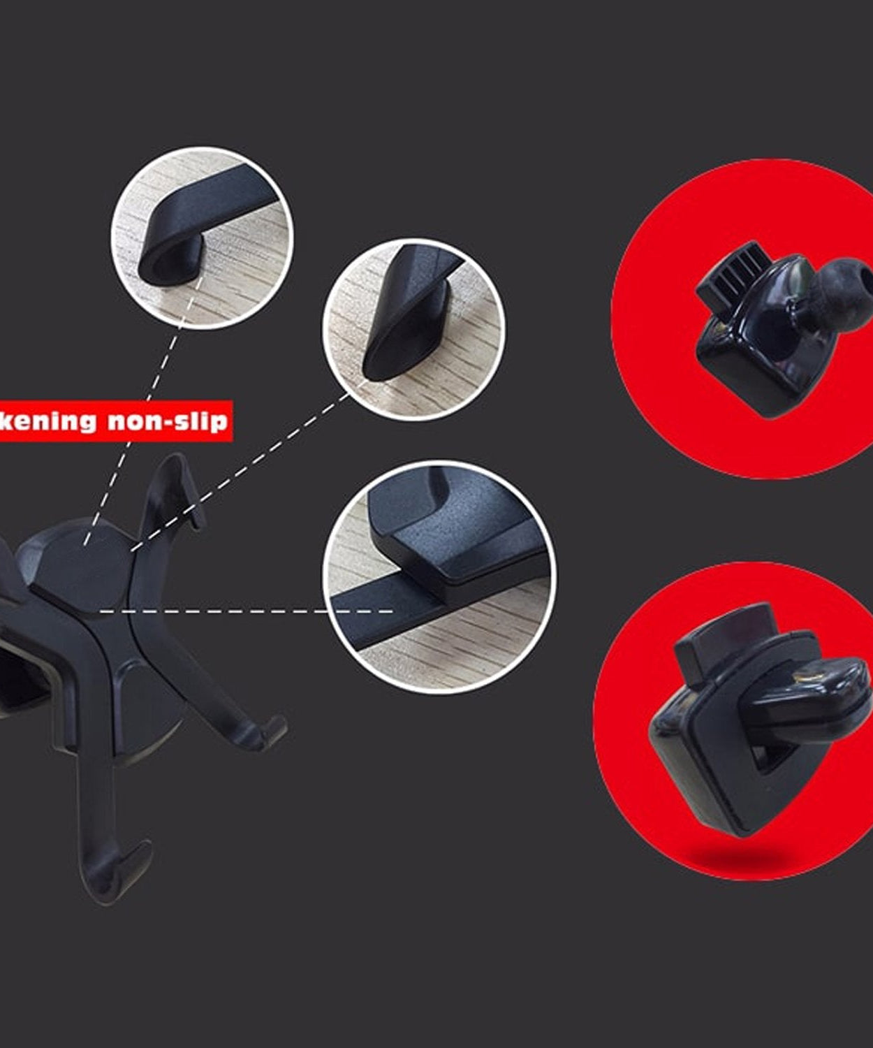 Air vent car phone mount