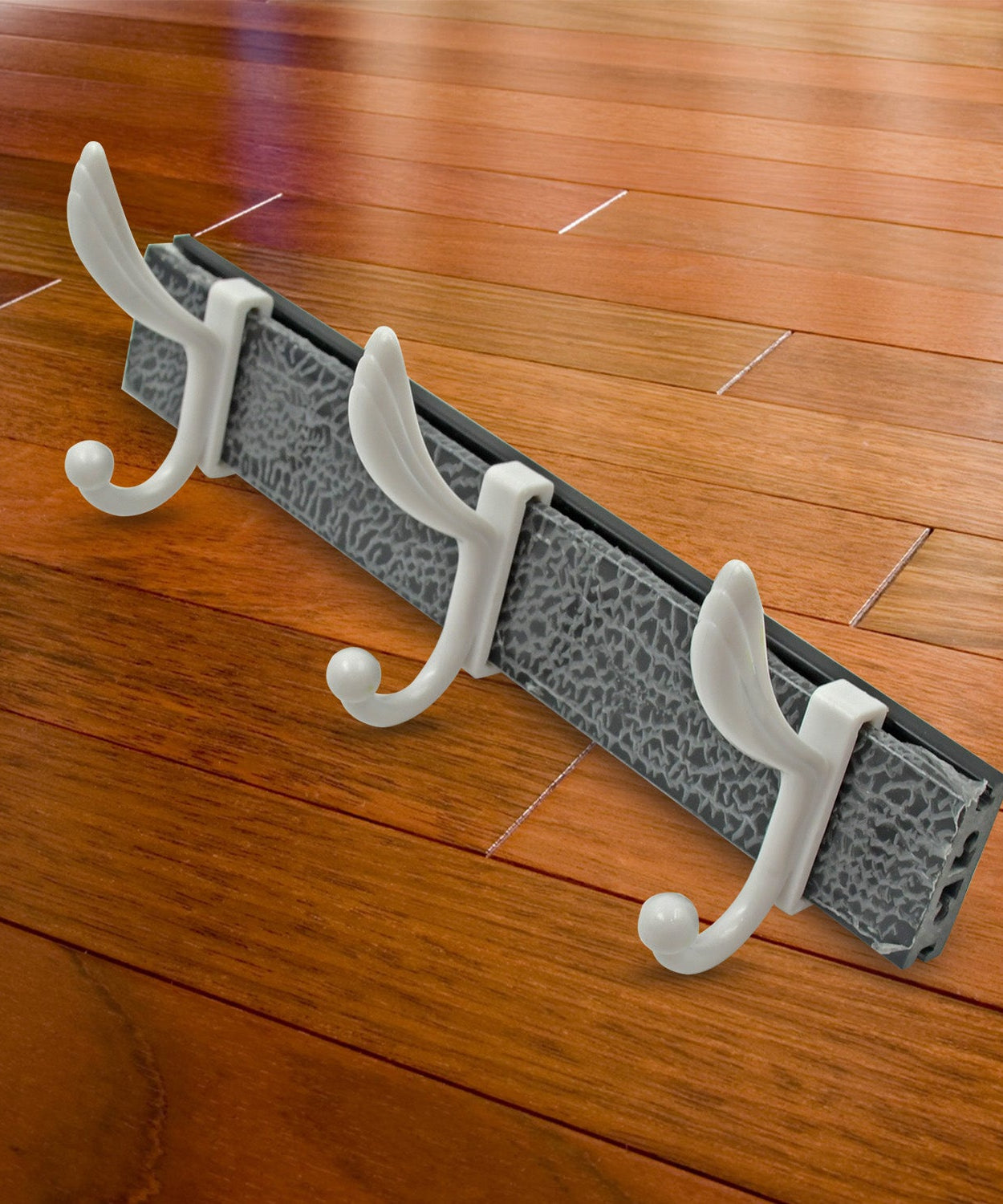 Wall Mounted Coat Hanger Rack – 6 Hooks for Clothes, Jackets & Hats