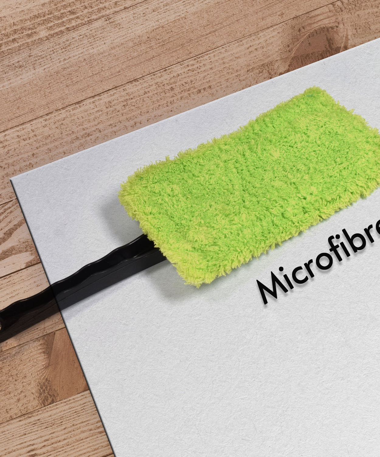 Large microfiber car cleaning brush for efficient dusting