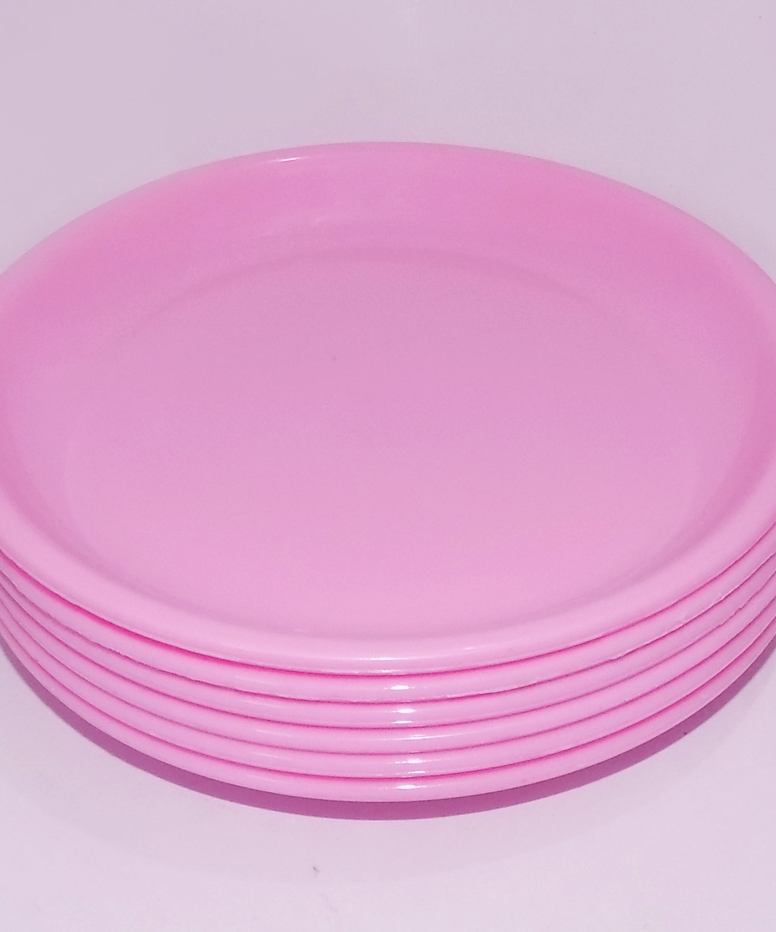 Mini soup dishes arranged for serving.