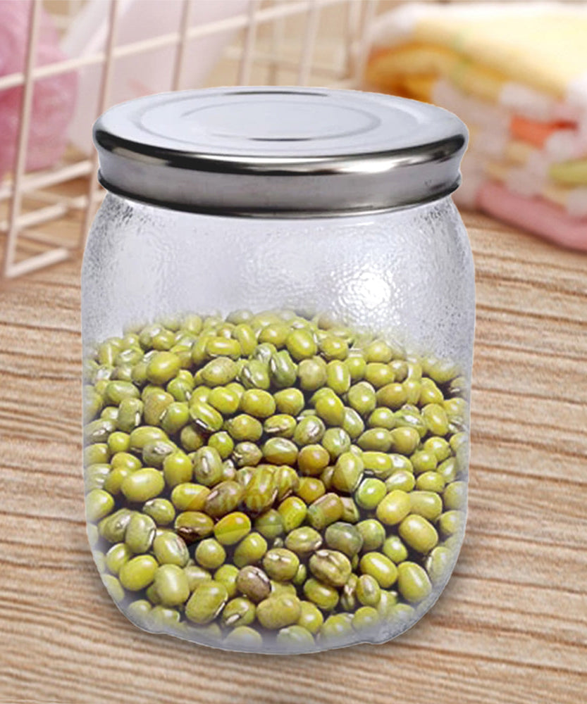 2000 ml mason jar for food preservation and airtight kitchen storage.