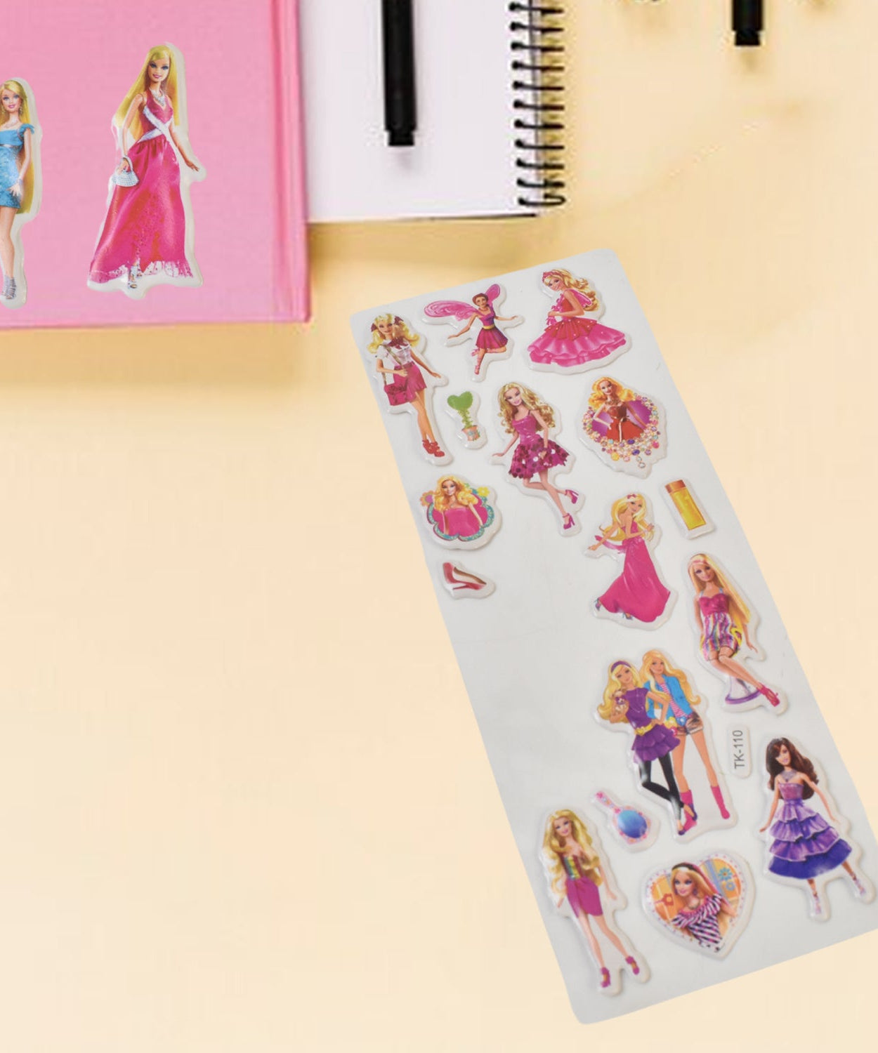 Sticker Sparkle Beads