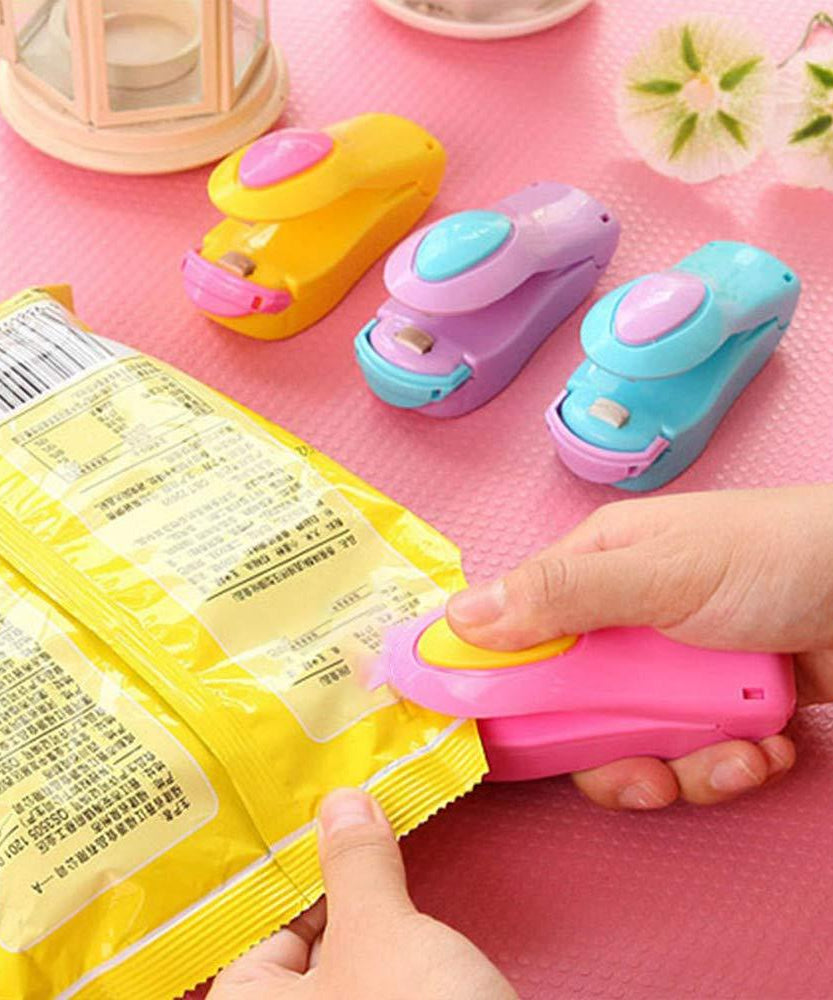 Hand Held Sealer (Mini Sealing Machine / Mix Color / 1 Pc)