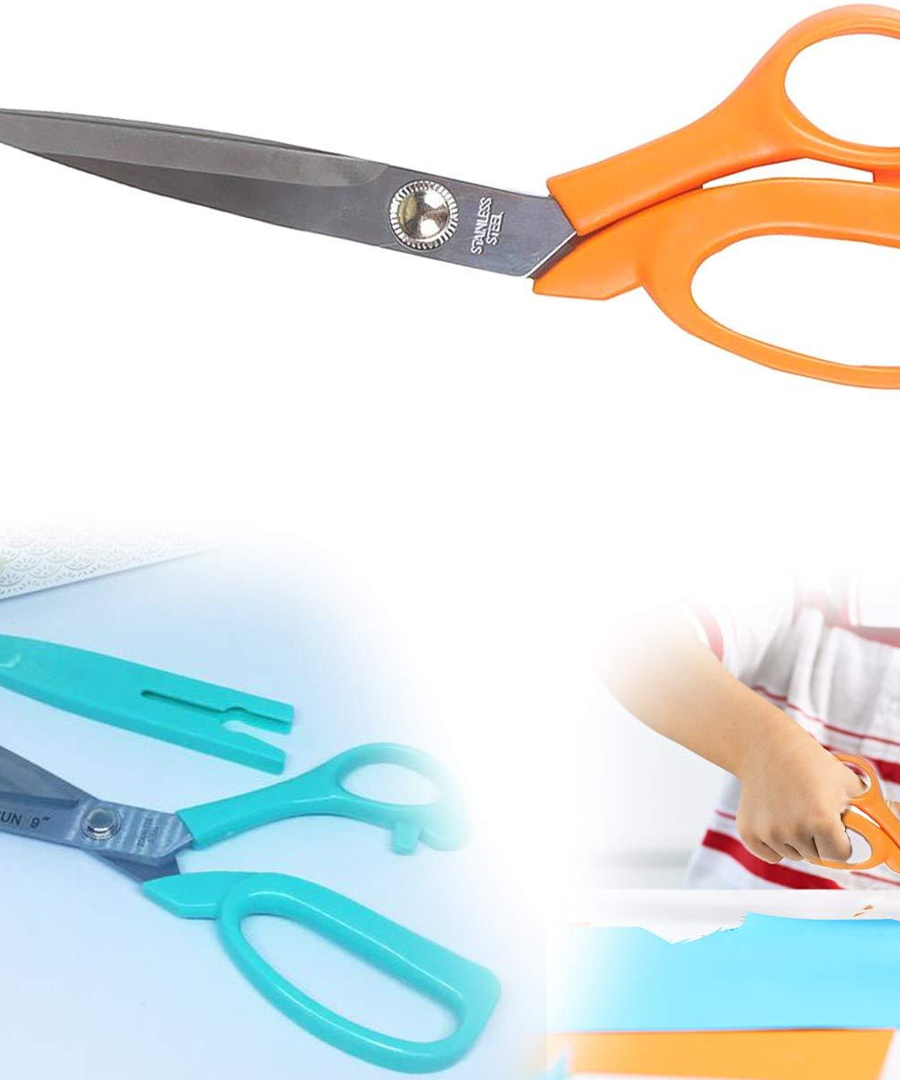 10.5 inch scissors with Carbo titanium coating