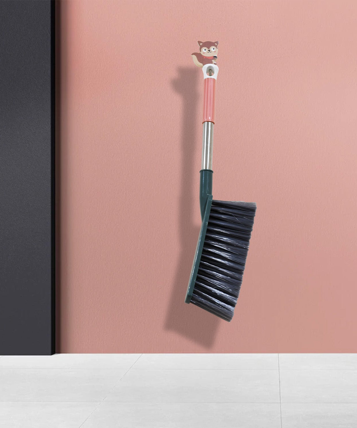 Brush for removing dust from carpets and furniture