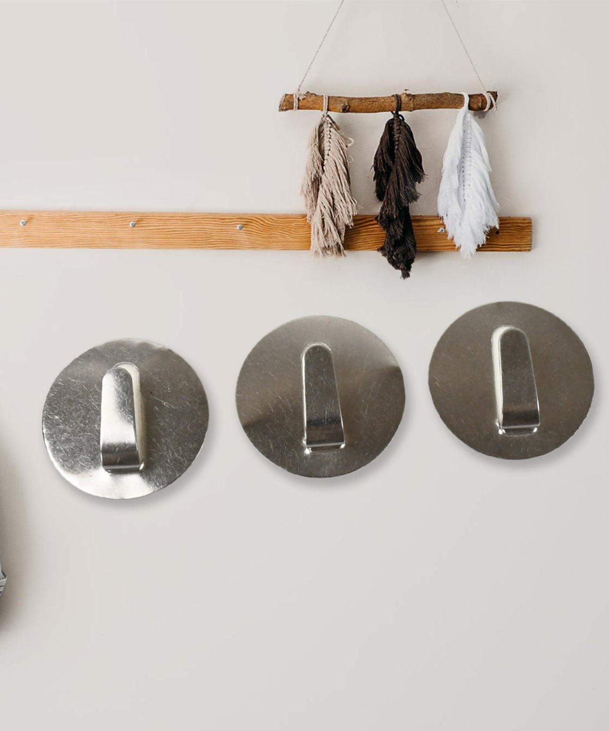 Self- Adhesive Hooks, Heavy Duty Wall Hooks Hangers Stainless Steel Waterproof Sticky Hooks for Hanging Robe Coat Towel Kitchen Bathroom and.