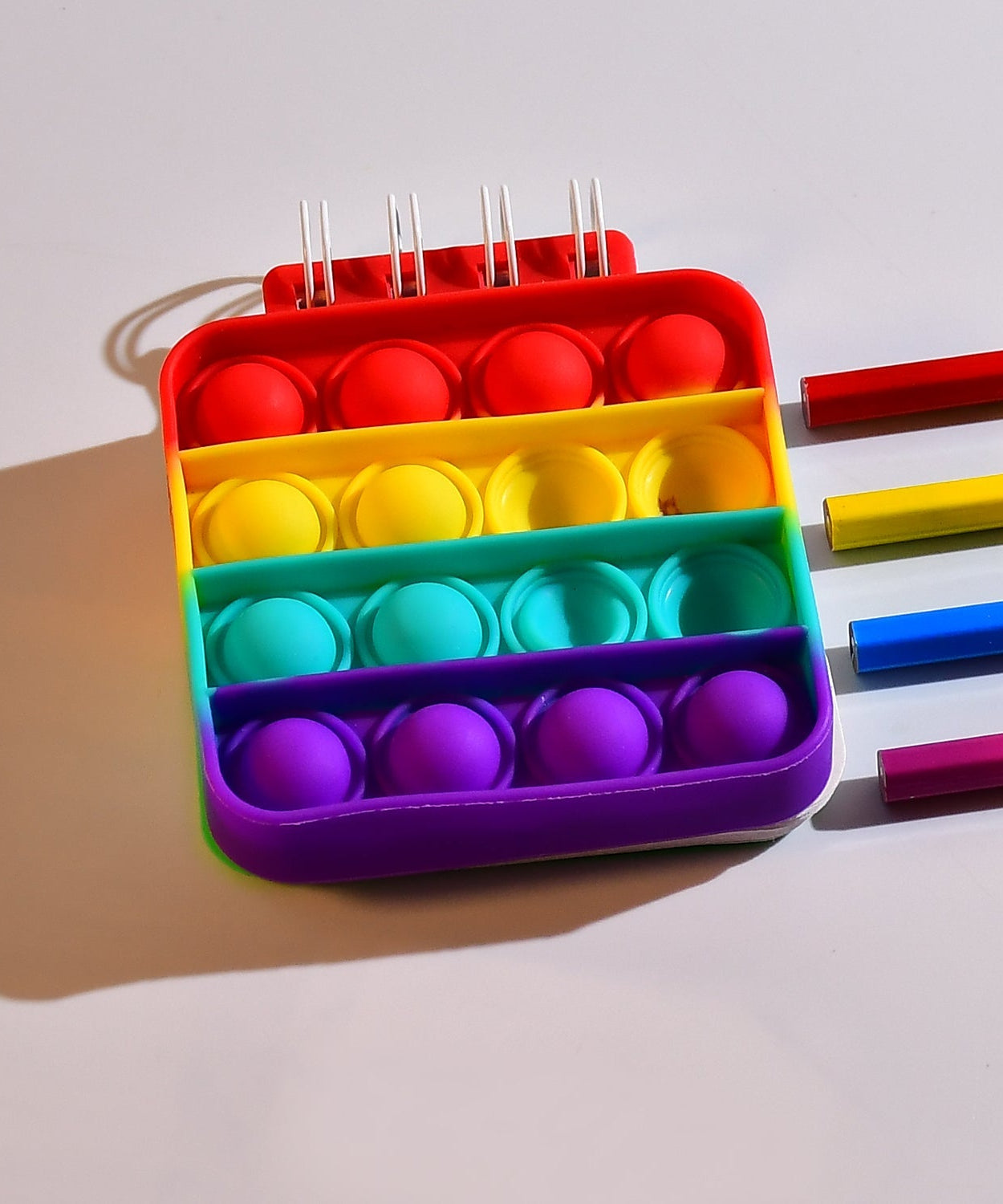 Push  fidget notebook