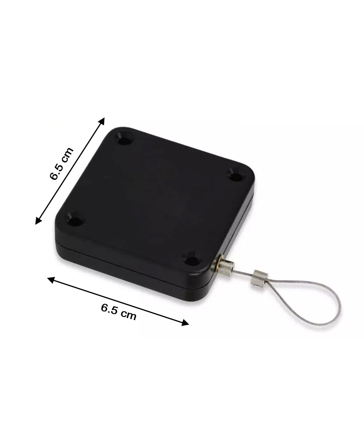 Sensor-operated door closer, punch-free installation.