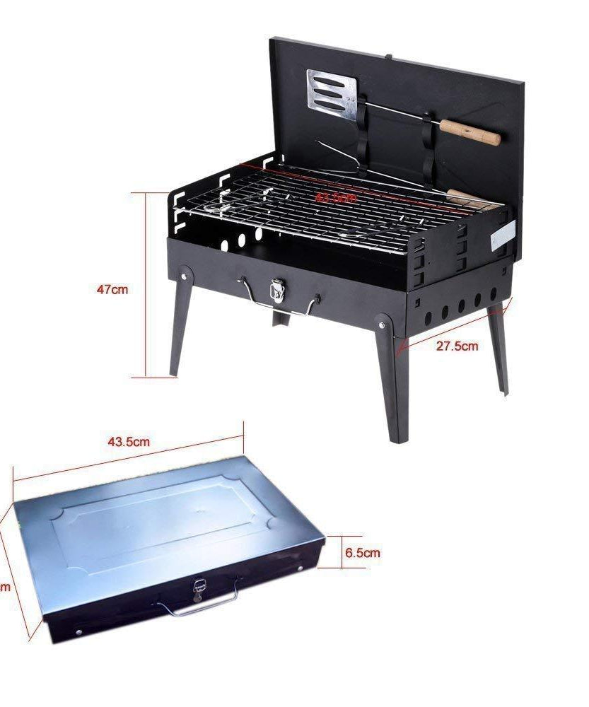 Medium-sized grill toaster, briefcase style