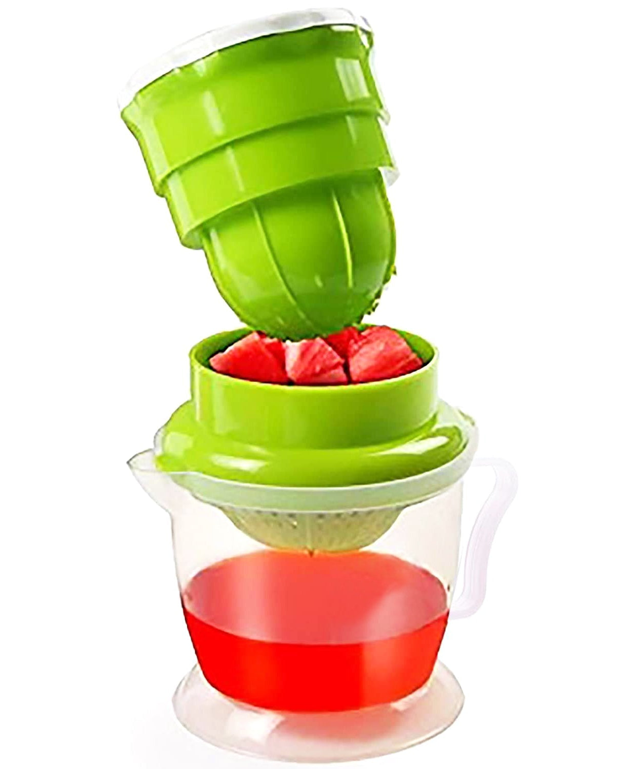 Handheld orange juicer for easy squeezing and fresh juice extraction.