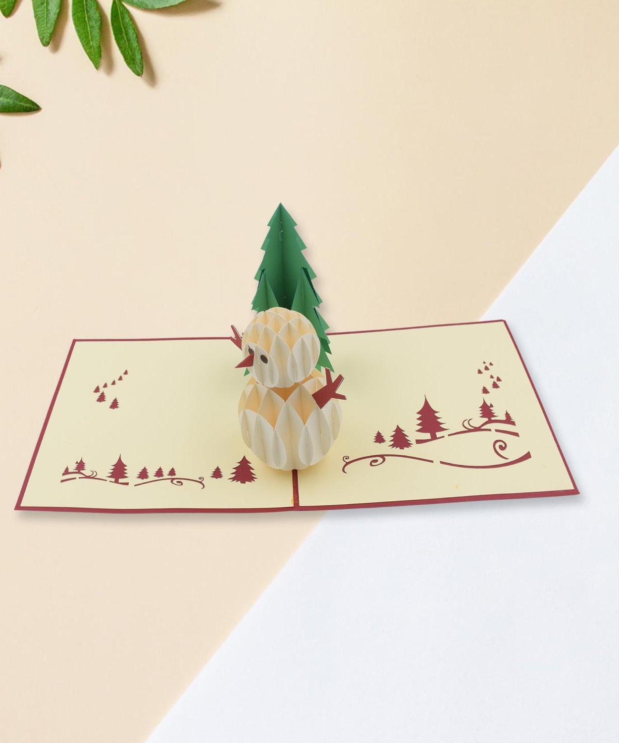 3D -Up Greeting Card (1 Pc): Birthday, Love, Christmas