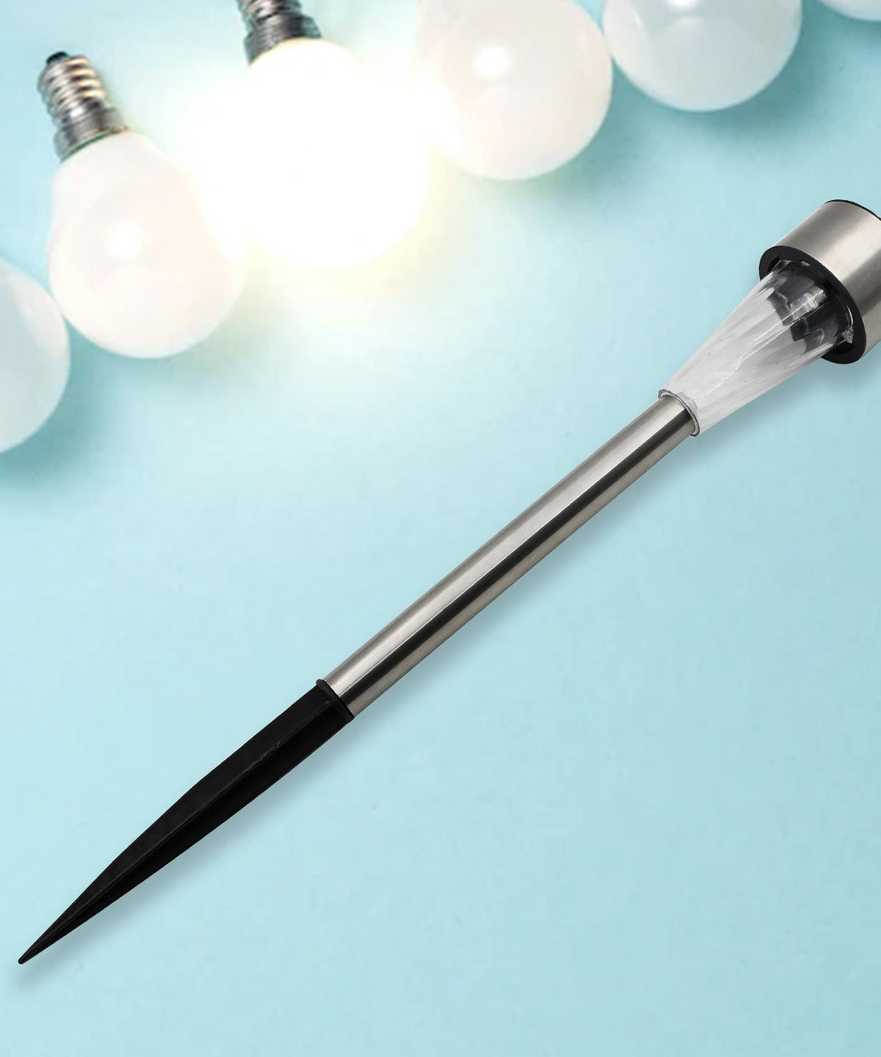 LED solar lights for path and landscape