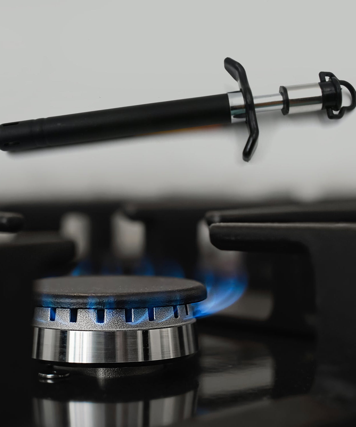 Stainless Steel Kitchen Gas Lighter - Durable, Long-Lasting for Stoves & Restaurants (1pc)