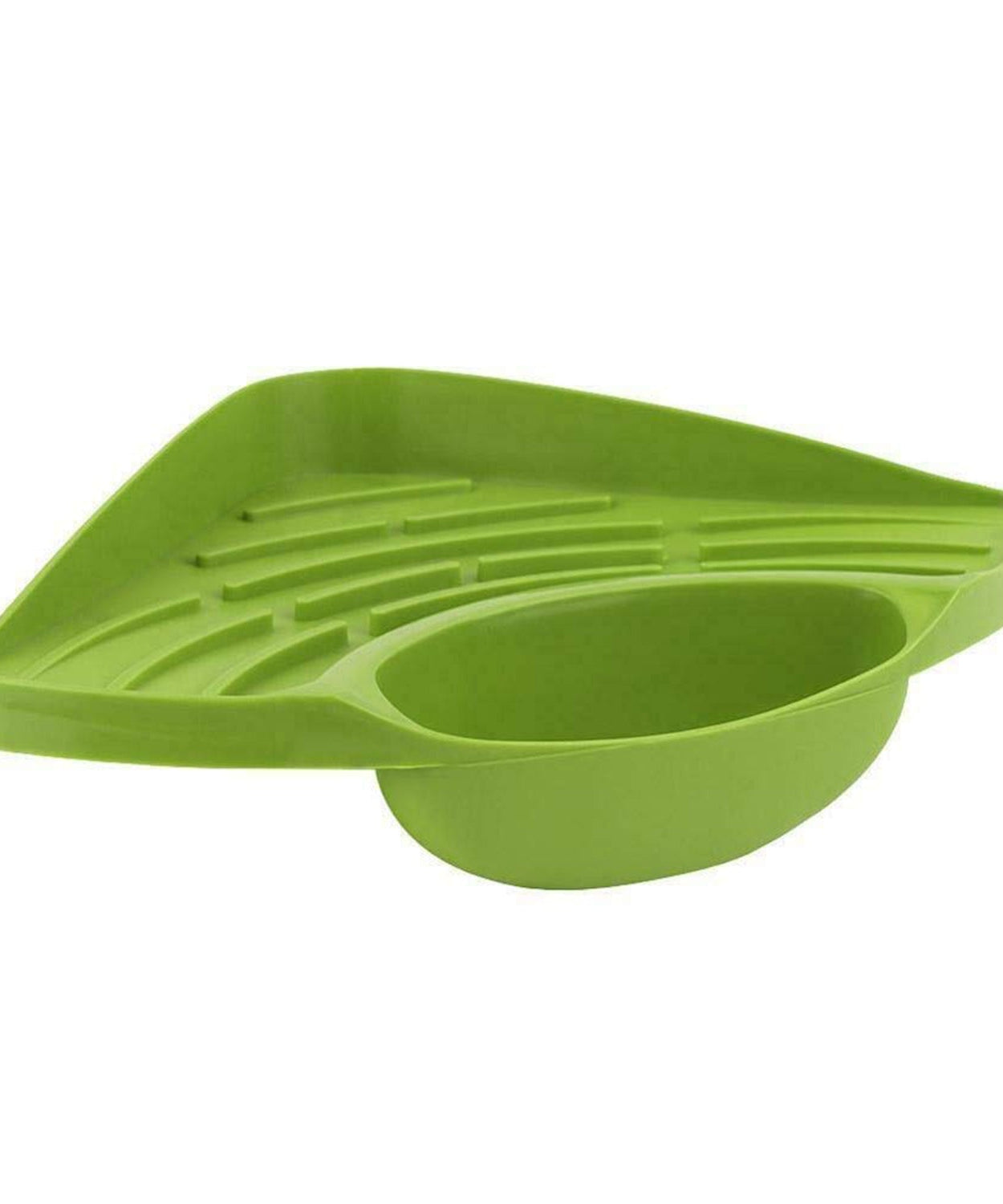 Corner sink strainer for wash basins