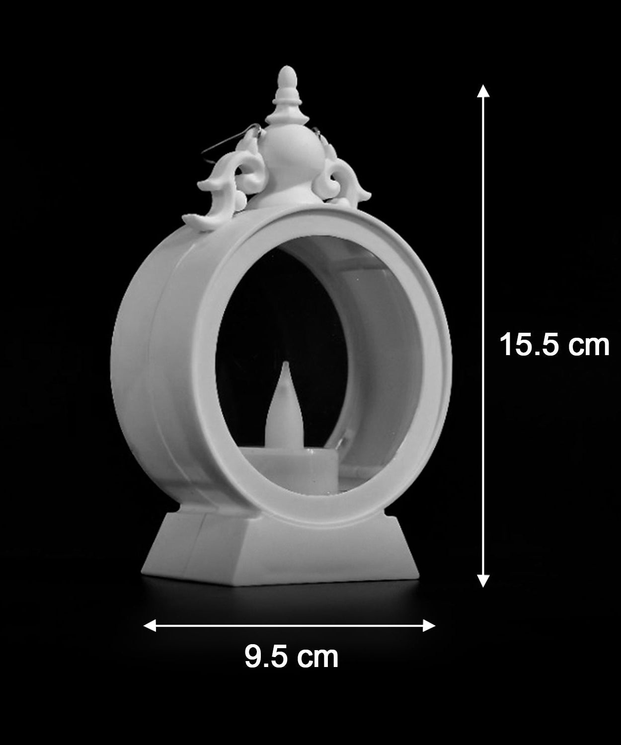 Storm lantern with LED light