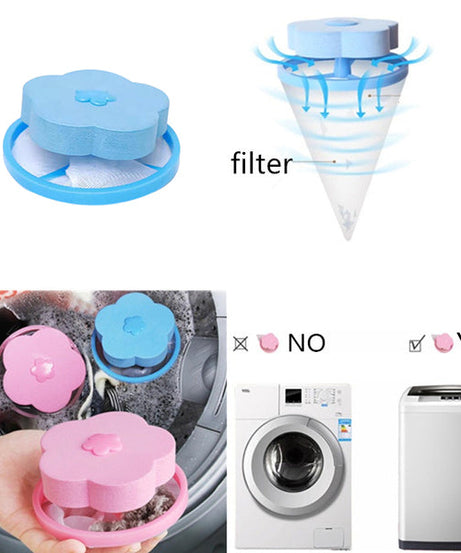 Bag for catching lint in washing machines.