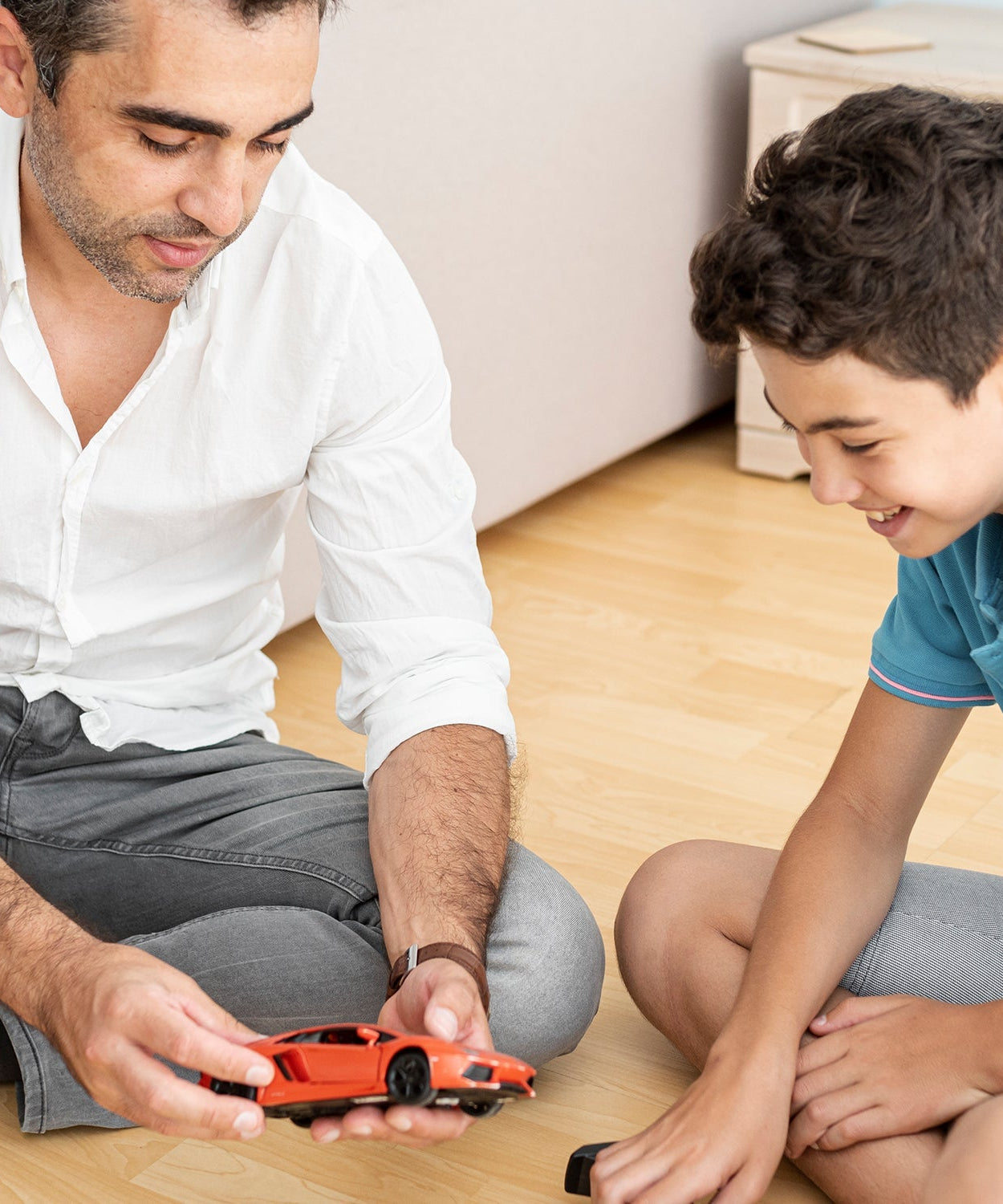 Remote control car with detailed design