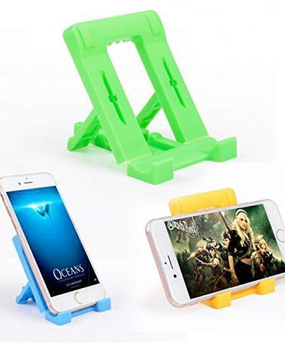 Foldable mobile stand with 4 adjustable steps