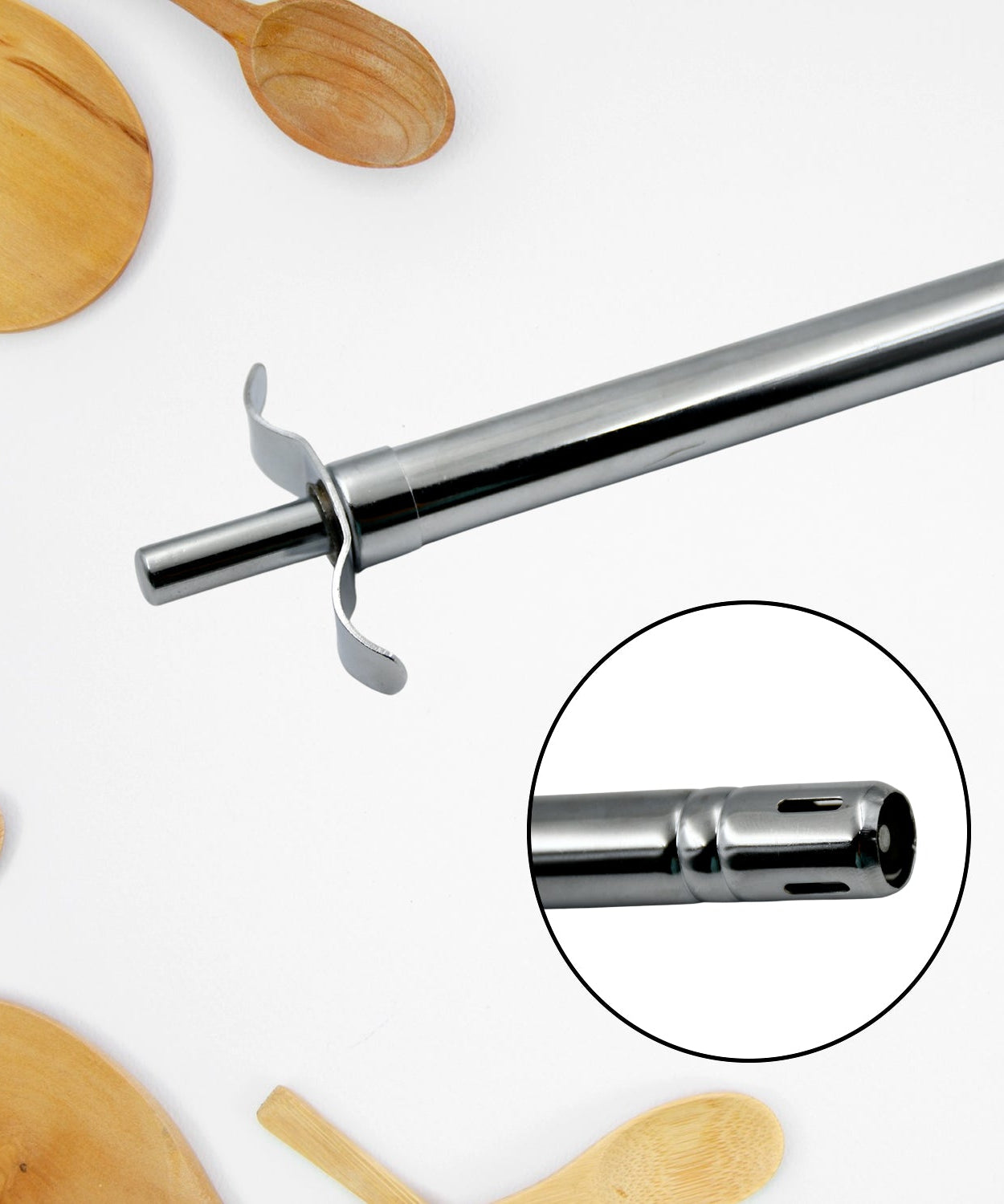 Stainless Steel Gas Lighter - Long Spark for Kitchen Stoves & Restaurants (31 Cm / 1 Pc)