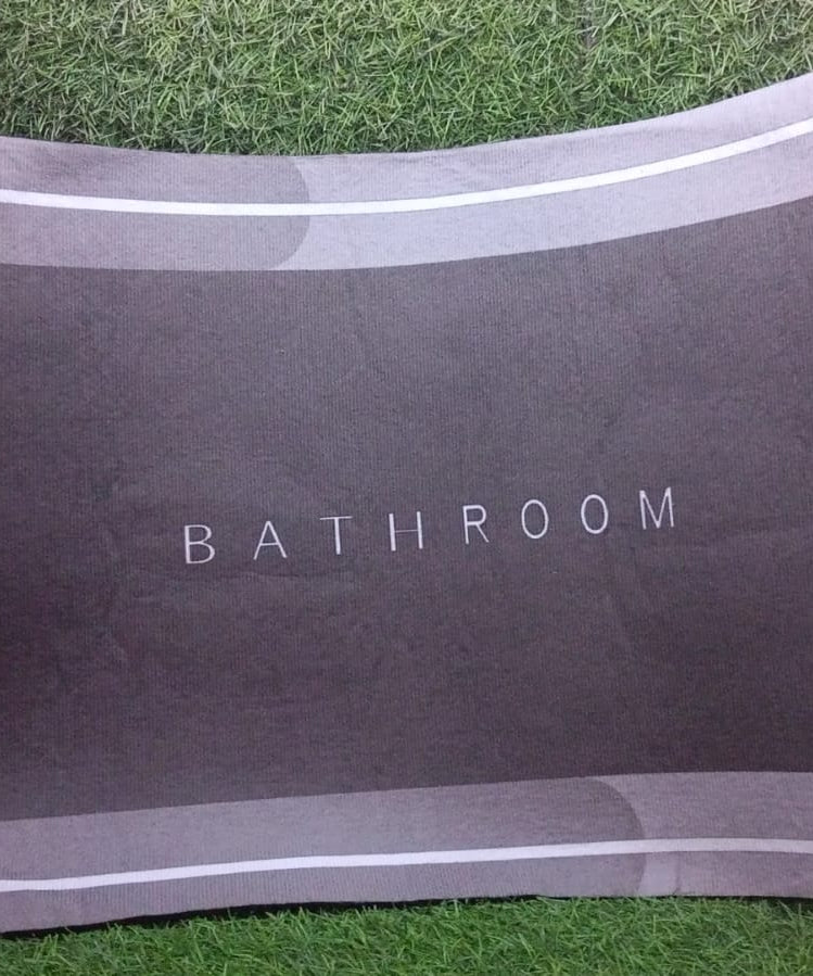 Bathroom mat