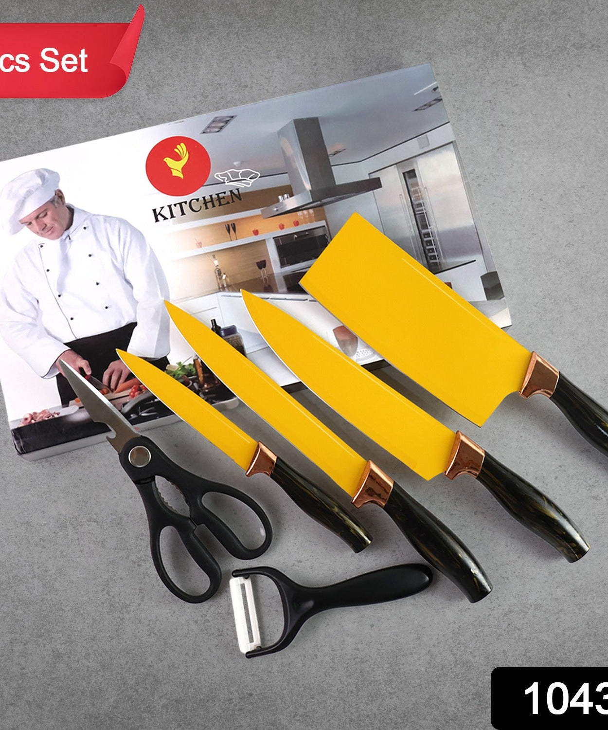 6-Piece Knife Set for Kitchen