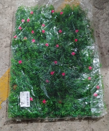 Artificial Plants Wall Topiary Wall Greenery Mat Wall Backdrop Decor (1 Pc Mix Design)