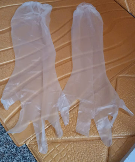 Disposable Plastic Gloves For Kitchen Food Handling (1 Pair)