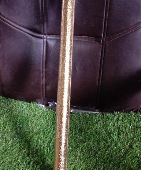 Oil Proof Sticker, Waterproof Self Adhesive Aluminum Foil Wallpaper (60 cm×200 Cm / Golden / 1 Pc)