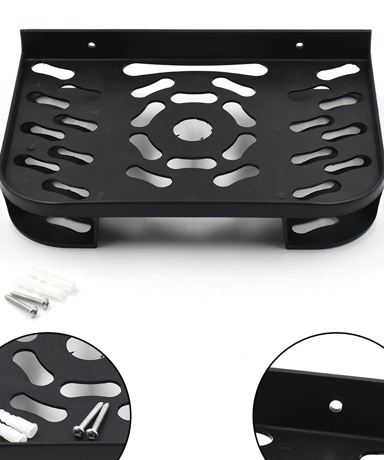 TV setup box stand designed for optimal placement of setup boxes