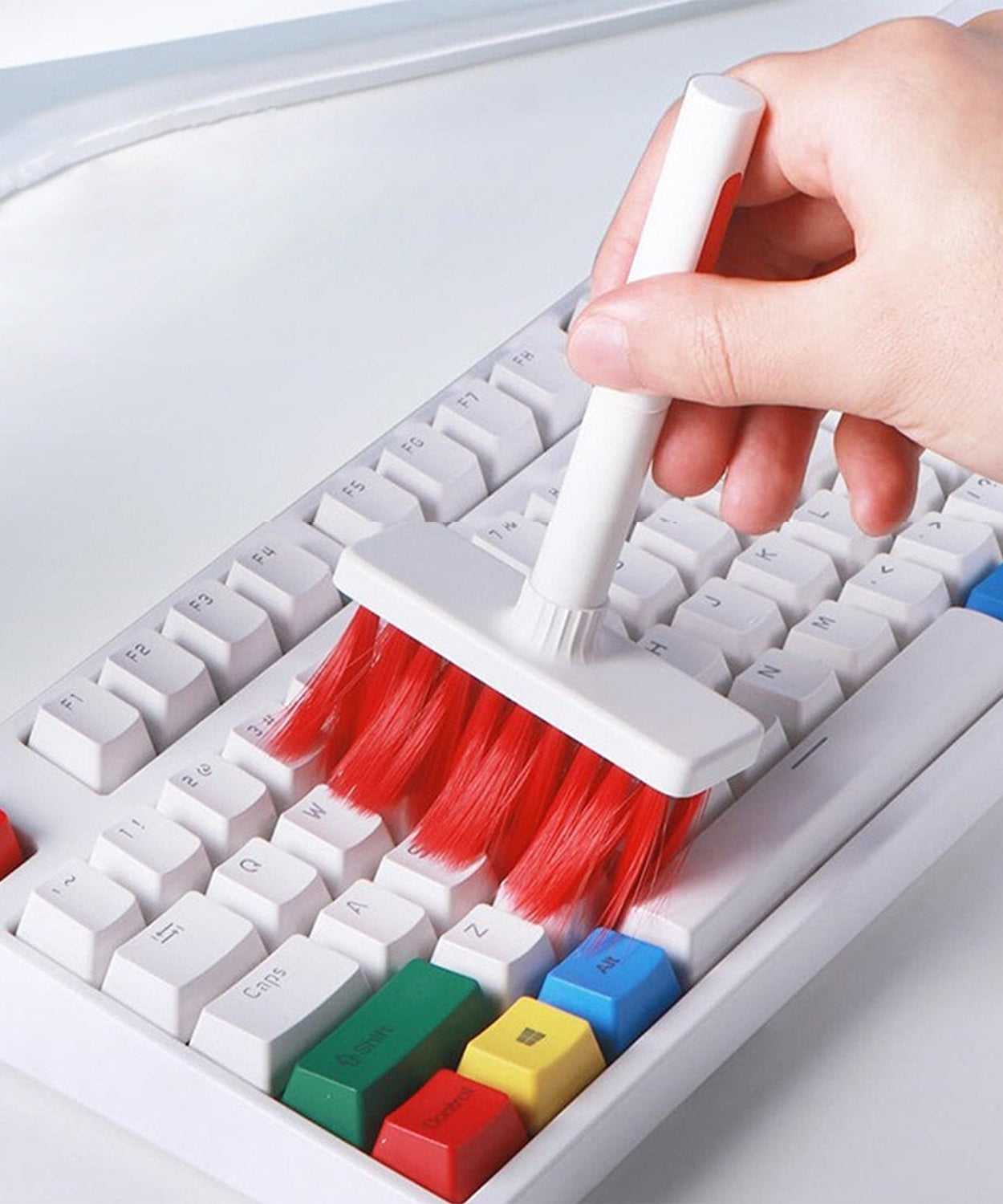 Multi-functional cleaning brush set for PCs