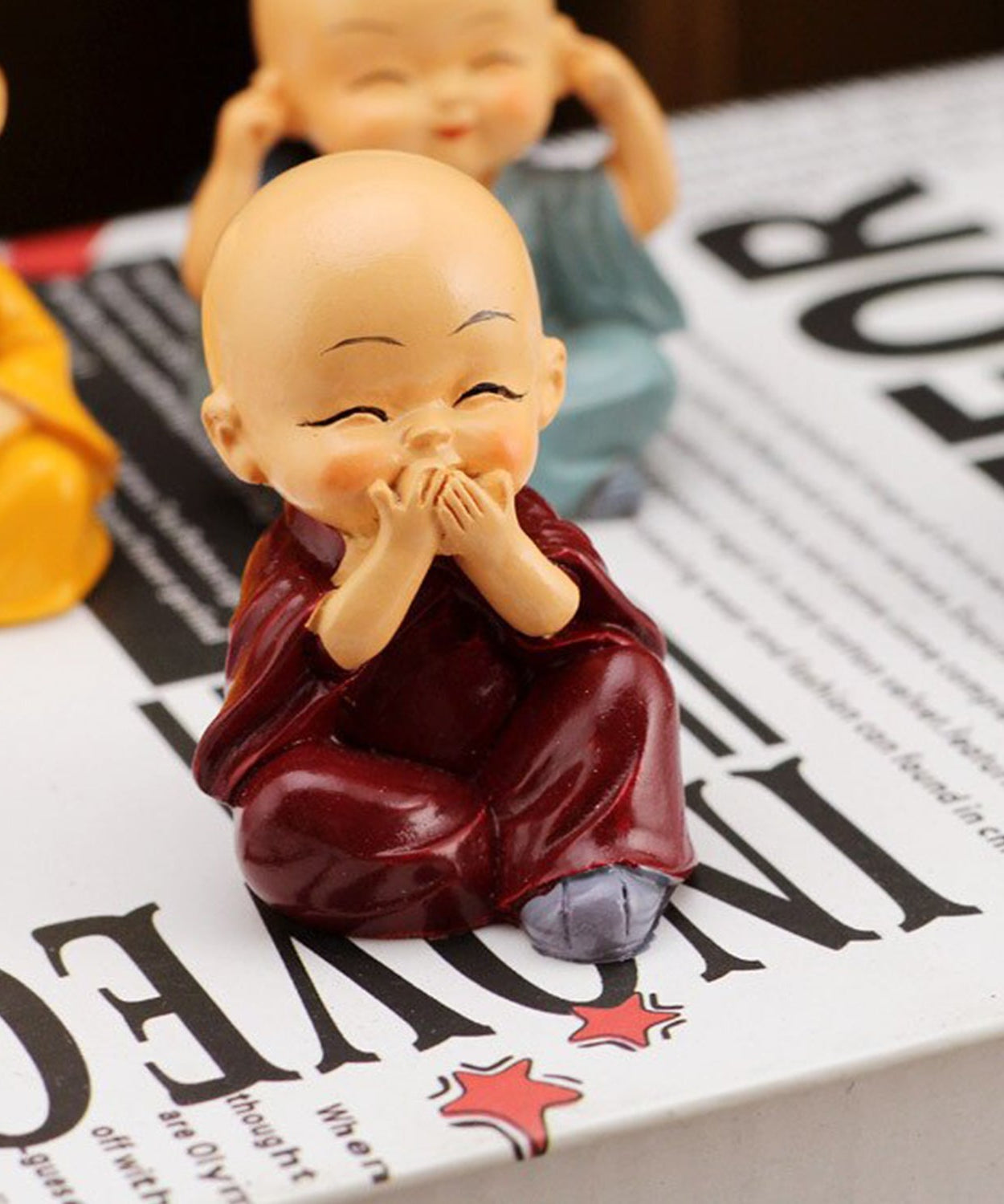 Baby Buddha 4Pc and show piece used for house, office and official decorations etc.