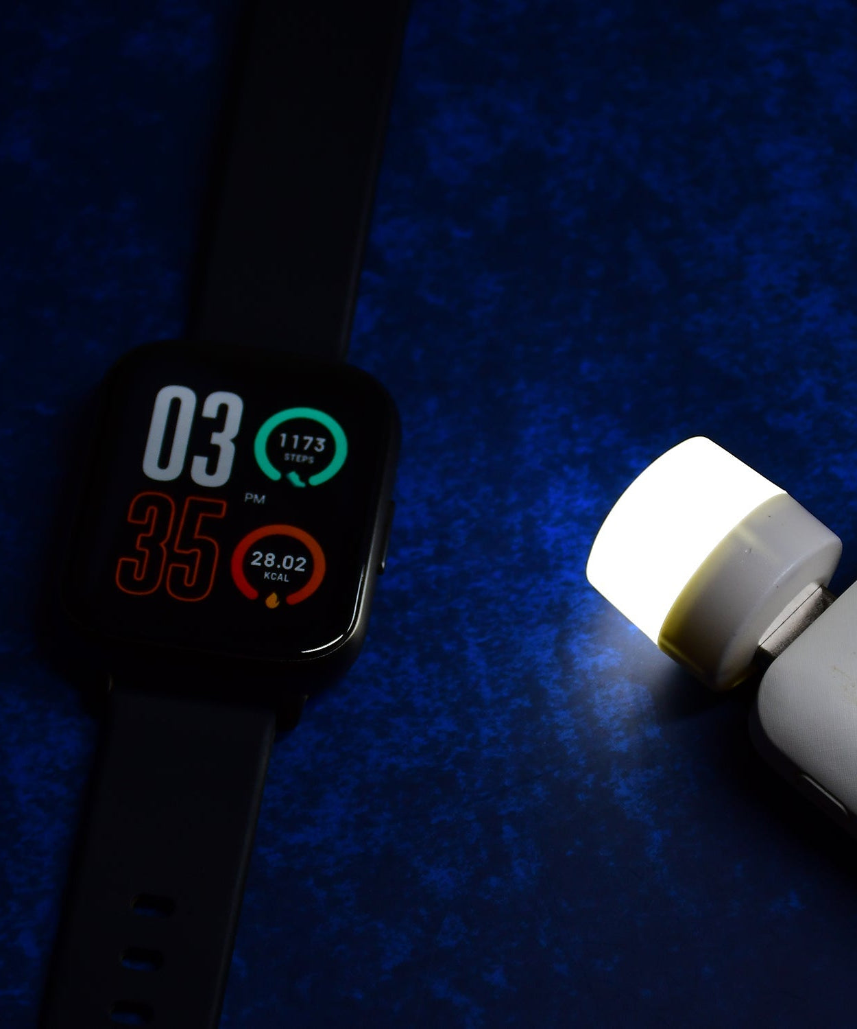 Mini LED nightlight for computer and laptop use