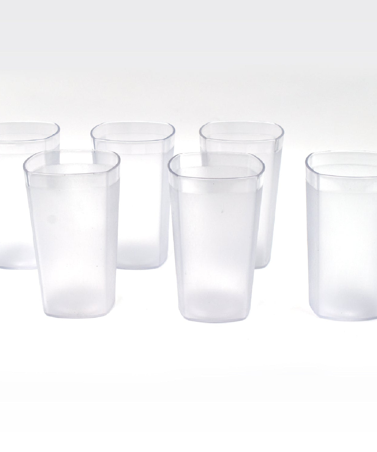 Ganesh Decent 350ml glasses, set of 6, different perspectives.