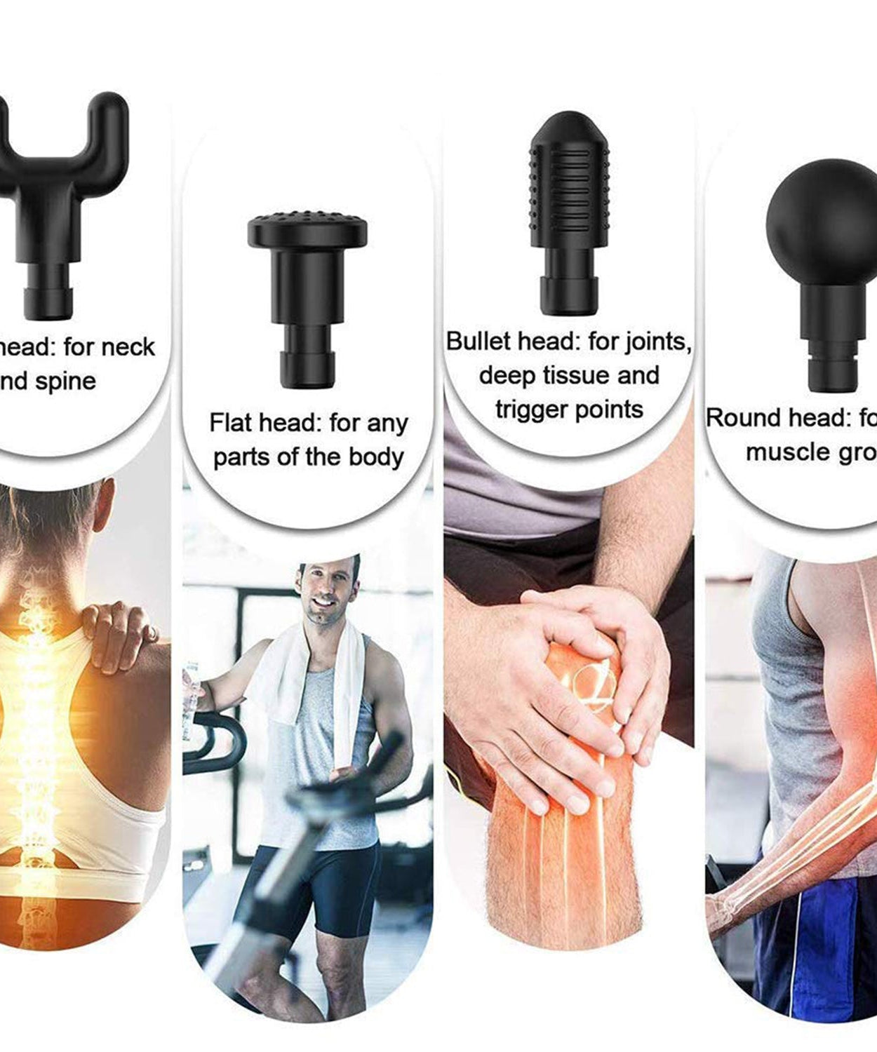 Deep tissue massage machine for body relief, versatile and easy to use.