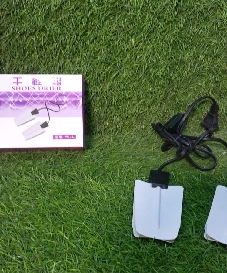 Shoe dryer with intelligent timing and USB feature, portable and suitable for various uses.