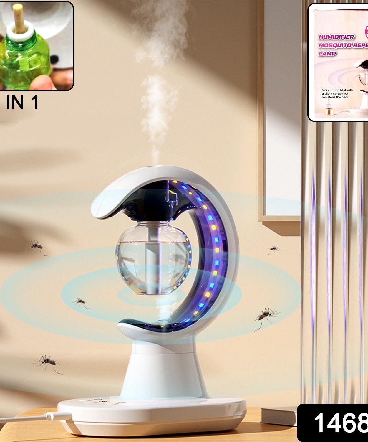 Modern 3-in-1 LED Lamp