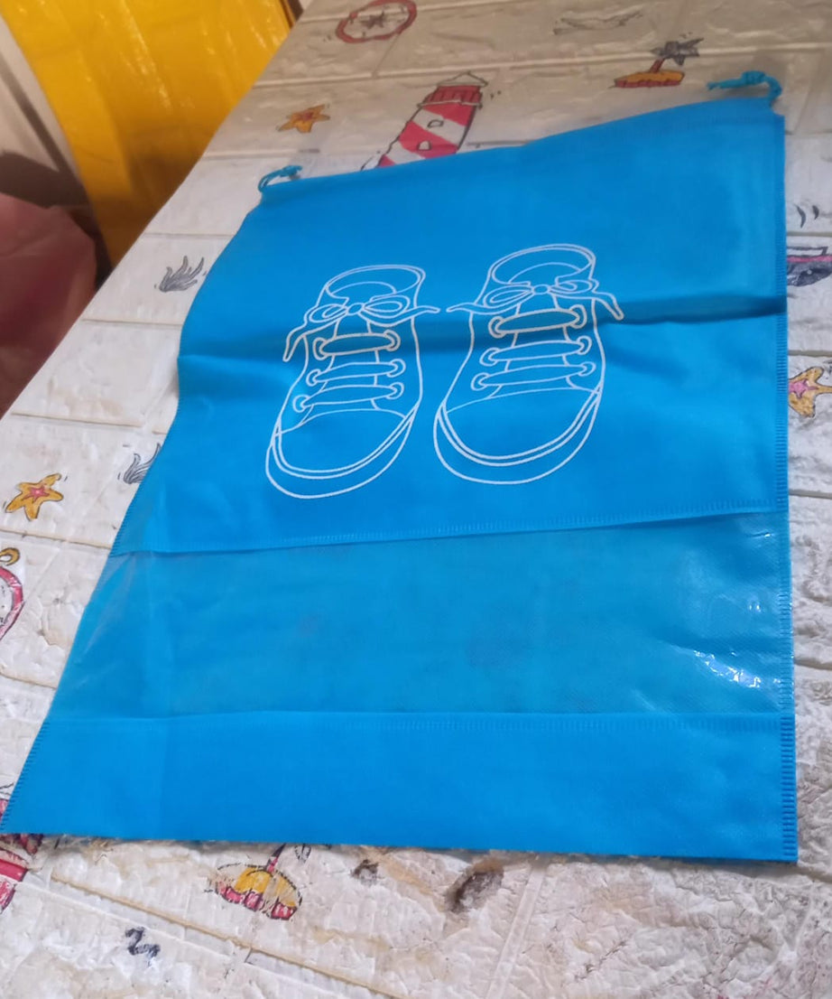 Beach Bag Shoes Storage Bag Closet Organizer Non-woven Travel Portable Bag Waterproof Pocket Clothing Classified Hanging Bag shoe bag luggage travel Portable Shoe Pouch Non Woven Transparent Window (1 Pc )