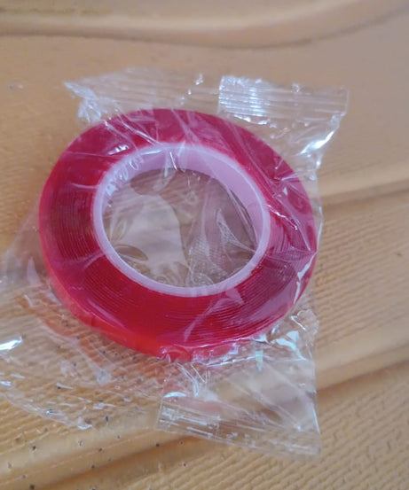 Heavy Duty Transparent Acrylic Foam Mounting Tape (3 Mtr Approx / 1 Pc)