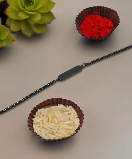 Black Customize Bracelet, Gift Bracelet (1 Pc)