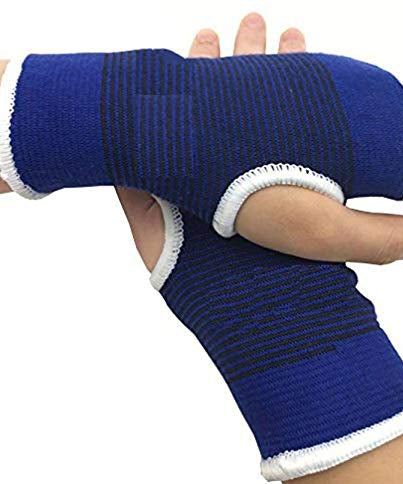 Palm support glove with hand grip, ideal for surgery and sports.