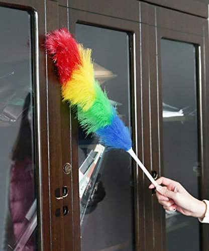 Premium multipurpose microfiber feather duster, single piece