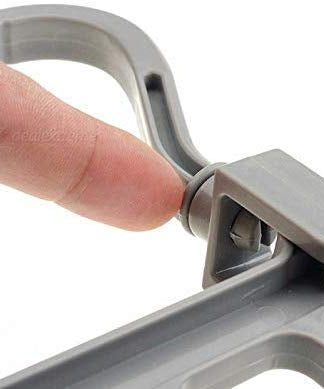 Set of foldable wardrobe hangers with anti-skid design.