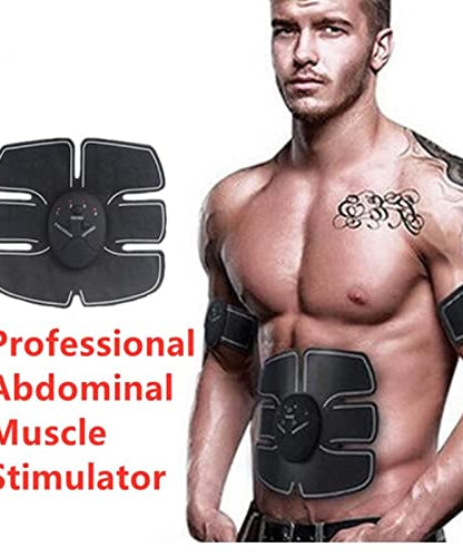 Wireless abdominal trainer for six-pack abs