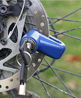 High-strength disc lock for scooters and bikes