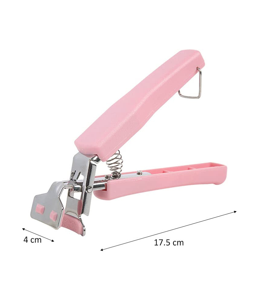 Hot plate tongs with stainless steel construction, useful for handling various kitchen items.