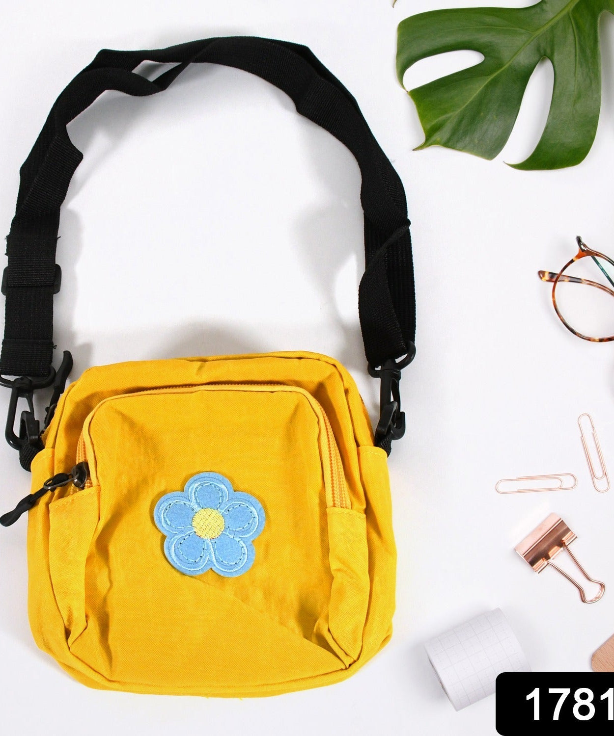 Shoulder Bag, Solid Color Sweet Shoulder Crossbody Bag, Student Trendy Cute Small Square Bag (1 Pc)