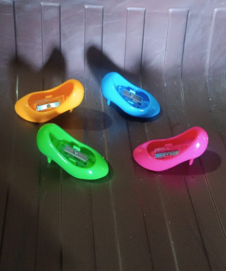 High Heels Shape Pencil Sharpener Single Pencil Sharpeners (Mix Colour)