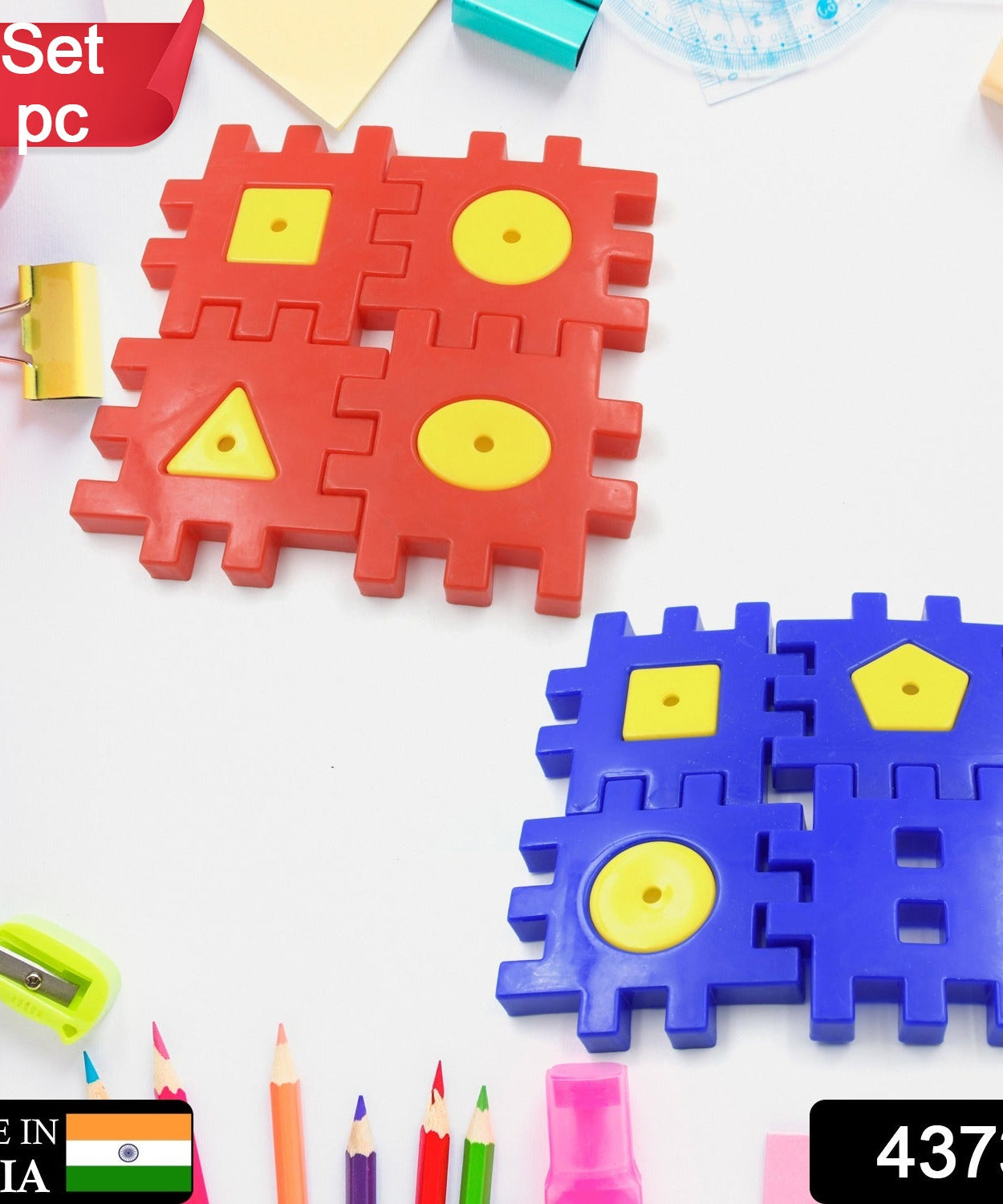 Building blocks set for children aged 3-12