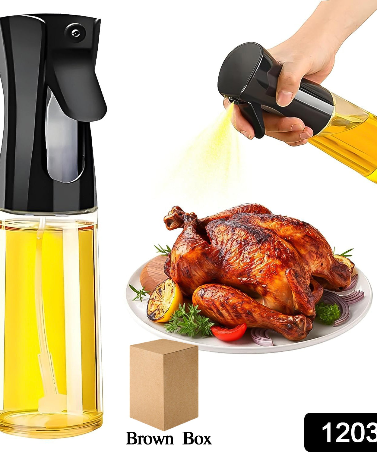 Versatile Kitchen Oil Sprayer Bottle