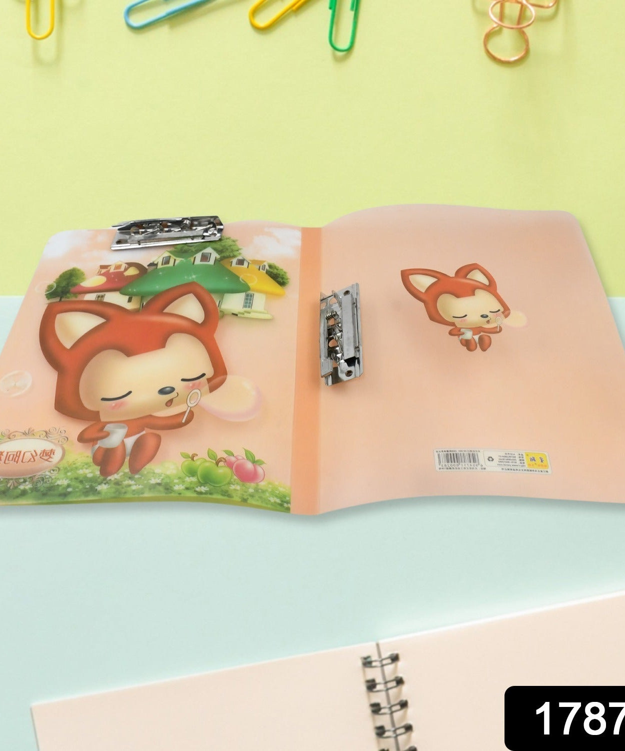 2 In 1 Plastic Clipboard Writing Pad, Exam Board & Clip File for Kids / Students, Exam Pad, Plastic Clip Boards & Clip File, great for taking notes, supporting and signing documents. (232 × 305 × 18 mm)